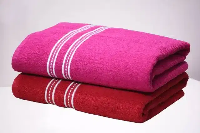 Bath Towel, 27x54 inches, Pack of 2, Multicolor