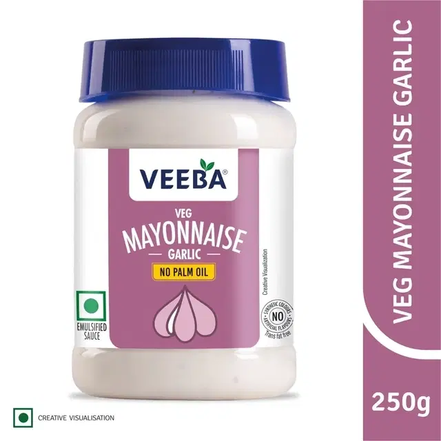 Veeba Veg Mayonnaise Garlic 250 g