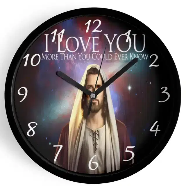 Analog Wall Clock, Multicolor, 7 inches