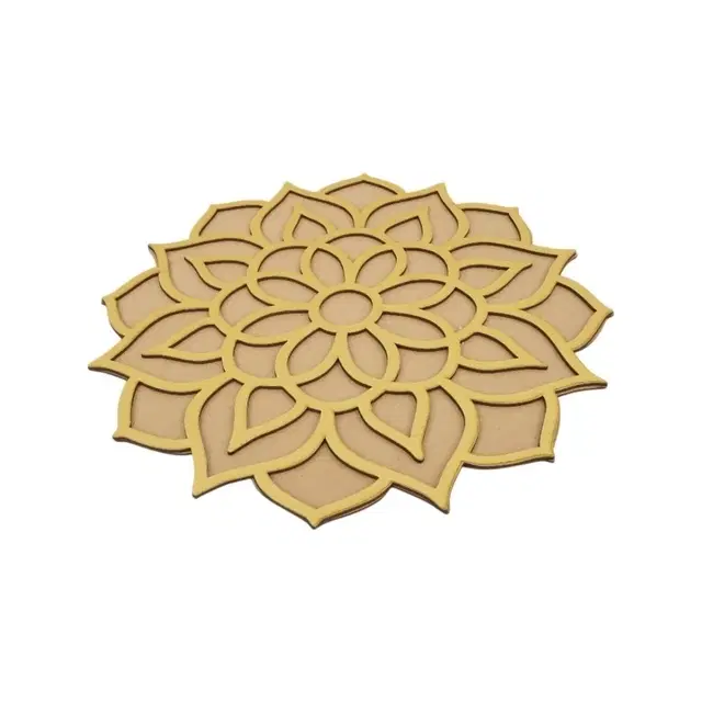 Diacraft Elegant Rangoli Stencil 12x12 Inch
