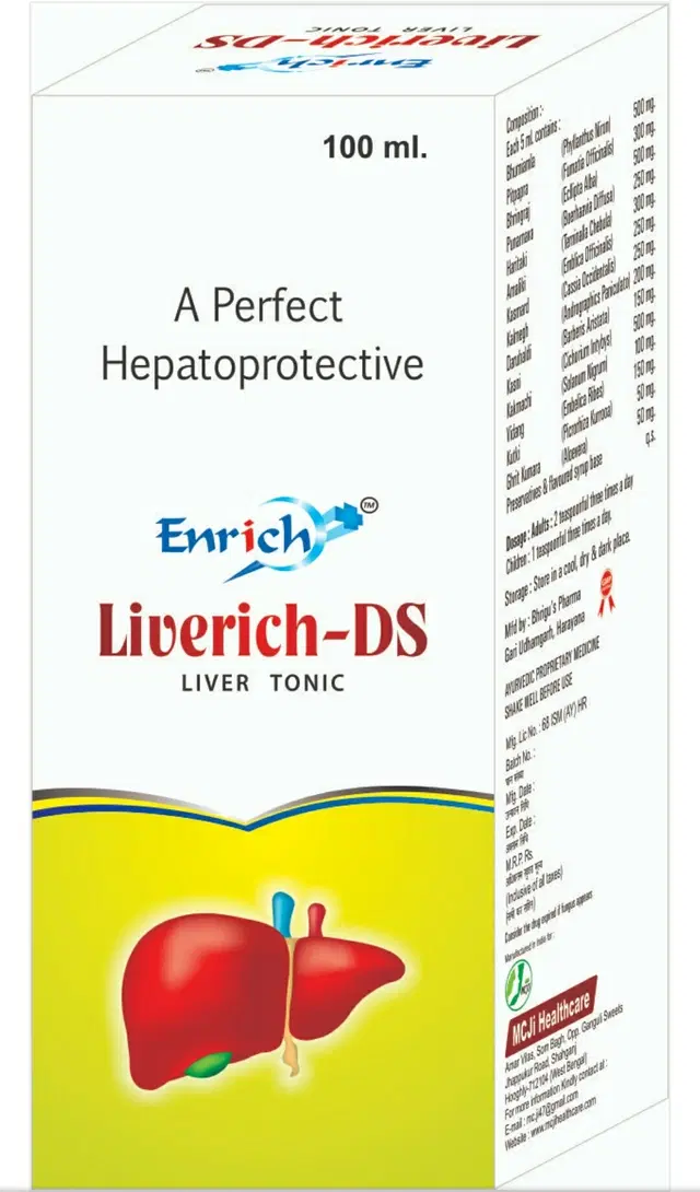 A Perfect Hepatoprotective Liverich -Ds Liver Tonic, 100 ml