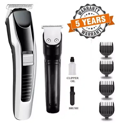 Premium Professional Rechargeable Trimmer for Men & Women, Multicolor, Set of 2