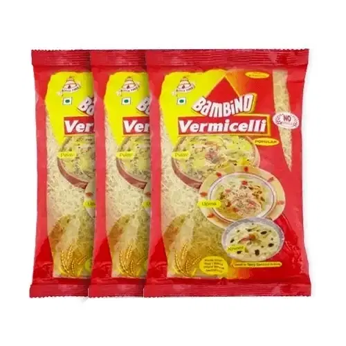Bambino Vermicelli Plain 3X75 g (Pack Of 3)