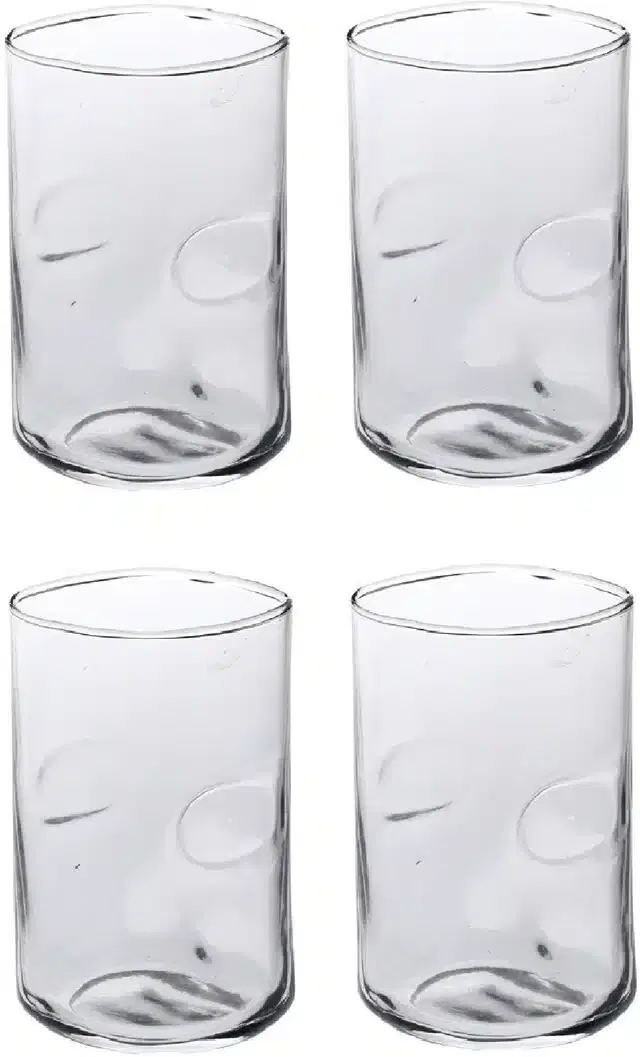 Liquor cum Cocktail Glasses, Transparent, 300 ml, Pack of 4