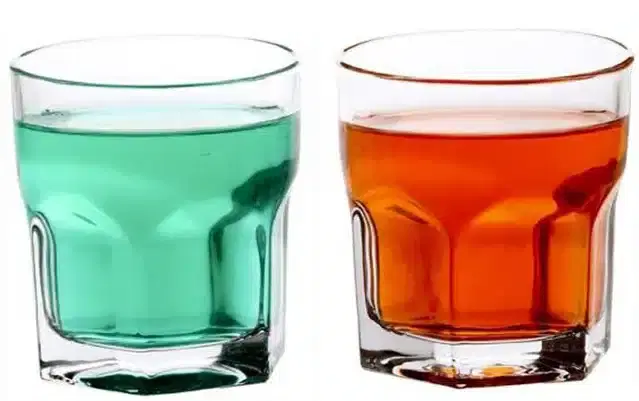 Liquor cum Cocktail Glasses, Transparent, 250 ml, Pack of 2