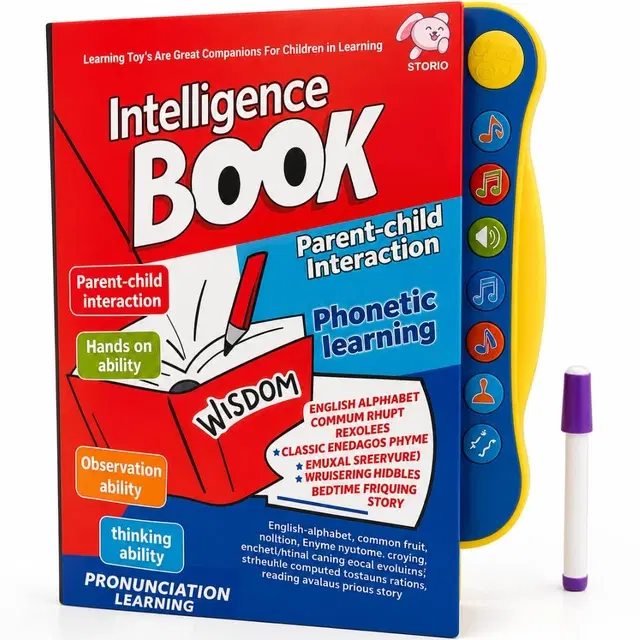 Storio English Learning Sound Book For Kids