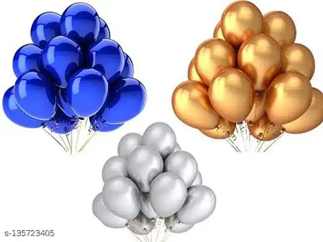 Balloons for Decoration, Multicolor, Pack of 100