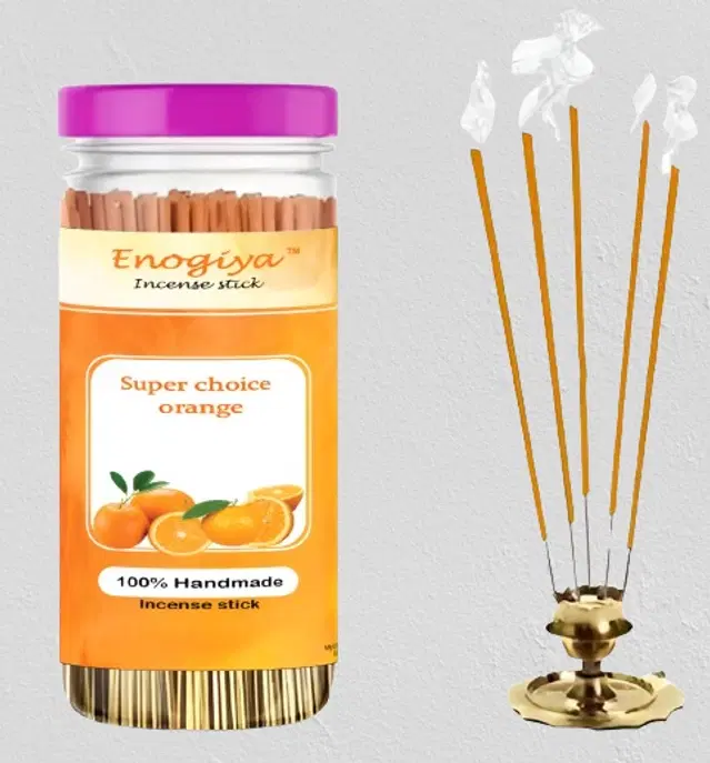 Enogiya Super Choice Orange Flavoured Incense Sticks , 400 g