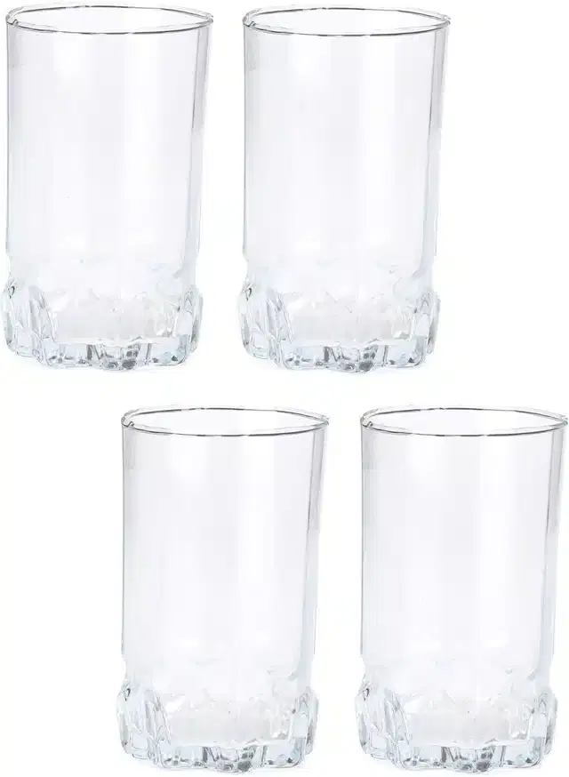 Liquor cum Cocktail Glasses, Transparent, 300 ml, Pack of 4
