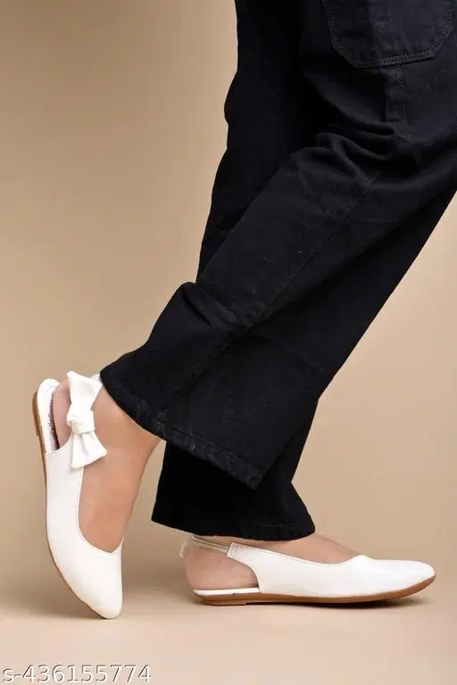Shoetopia Girls Ballerinas White Size 6.0