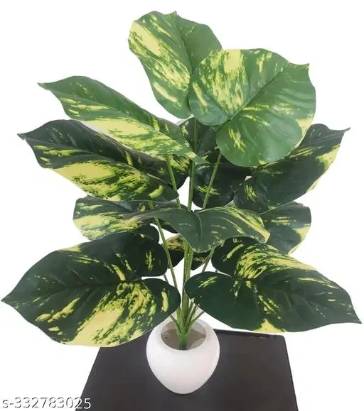 Plastic Artificial Flower With Pot,Multicolour