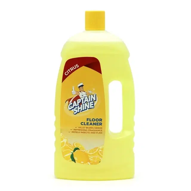 Captain Shine Disinfectant Floor Cleaner 1 L (Citrus)