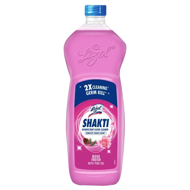 Lizol Shakti Rose Fresh Disinfectant Floor Cleaner 900 ml