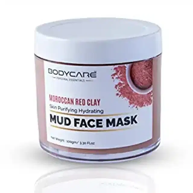 My Bodycare Premium Moroccan Red Clay Mud Face Mask, 100 g