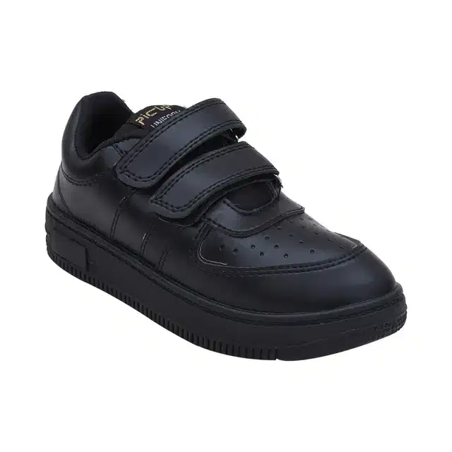 School Shoes for Boys (Black, 4)