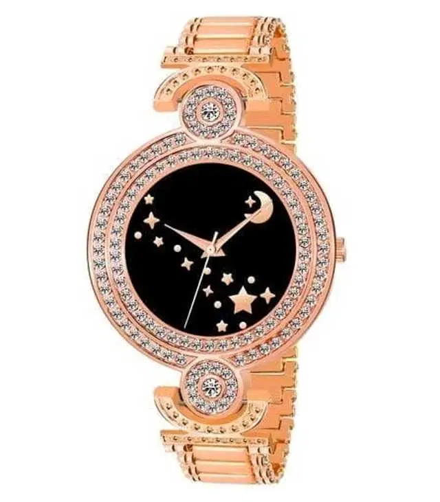 Analog Watch For Womens (Rose Gold) (WS-336)
