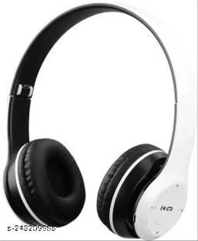 Wireless Bluetooth Headphones, White