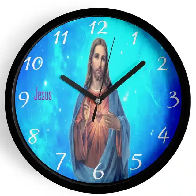 Analog Wall Clock, Multicolor, 7 inches