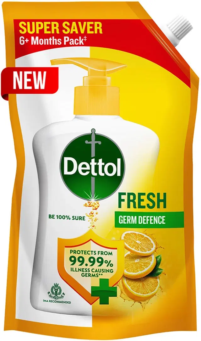 Dettol Fresh Liquid Handwash 675 ml