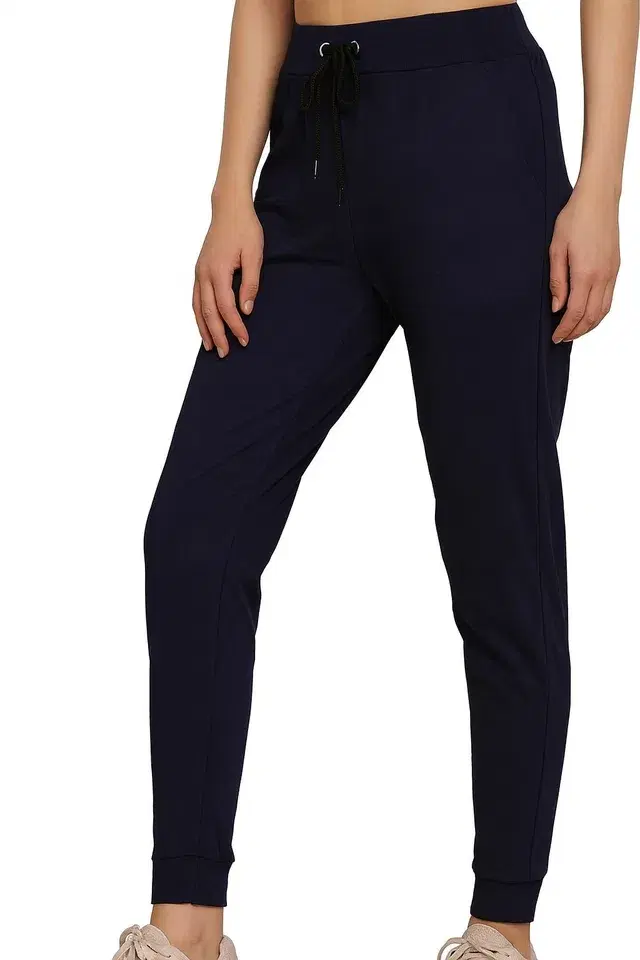 100% Cotton Treggings Trouser / Pant for Women, Black (L)