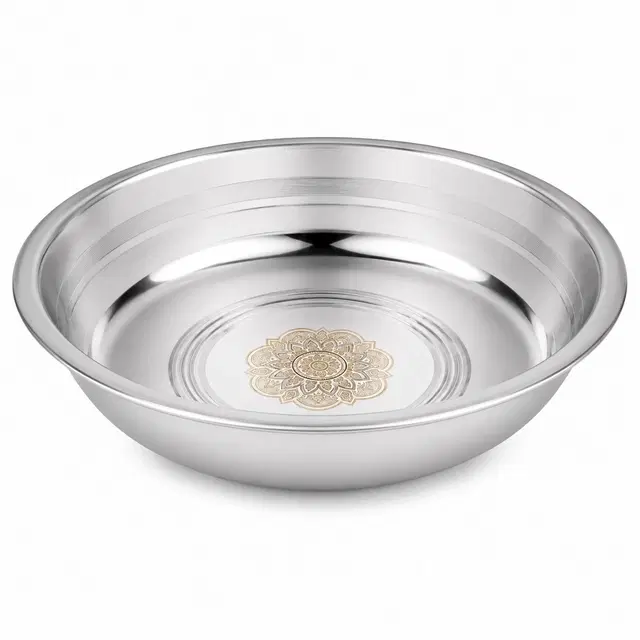 SimpleHome Lightweight Steel Large Mixing Bowl [Tagadi]