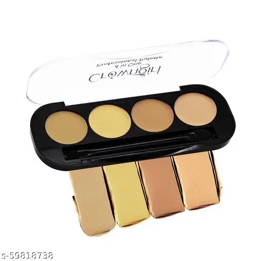 4 in 1 Concealer Palette, Multicolor, Pack of 1