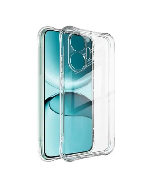 Rubber Mobile Back Cover for Mi Poco F7 5G, Transparent