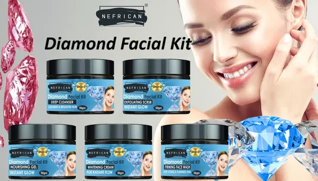 Diamond Facial Kits, 50 g, Set of 5