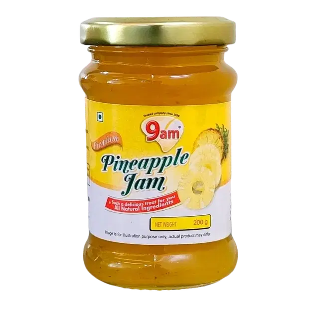 9 Am Pineapple Jam 200 g