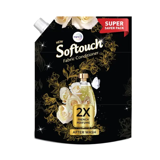 Softouch 2X French Perfume Fabric Conditioner 2 L (Pouch)