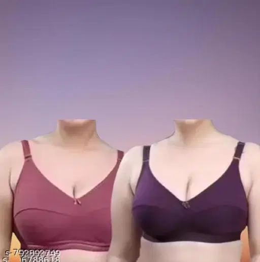 Non Padded Full Coverage Bra for Women, Pack of 3 (Multicolor, 36B)