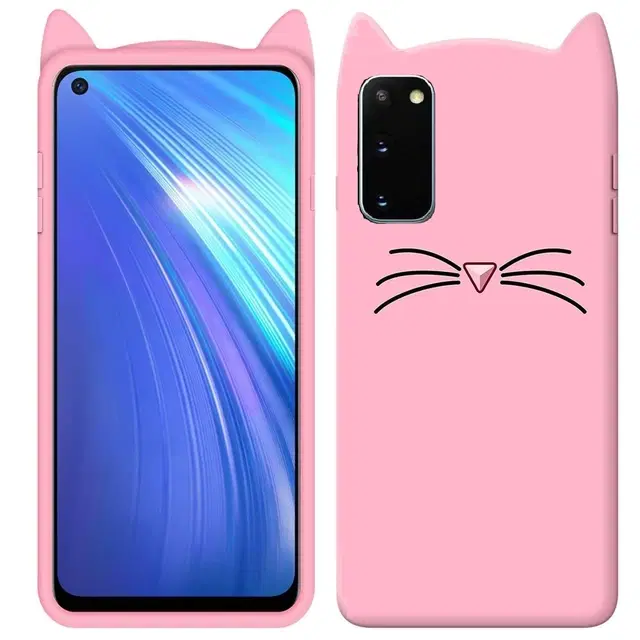 Rubber Mobile Back Cover for Samsung Galaxy S20 FE 5G (Pink)