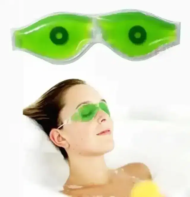 Pallavi Trading New Aloe Vera Cool Eye Mask, 2 Pc