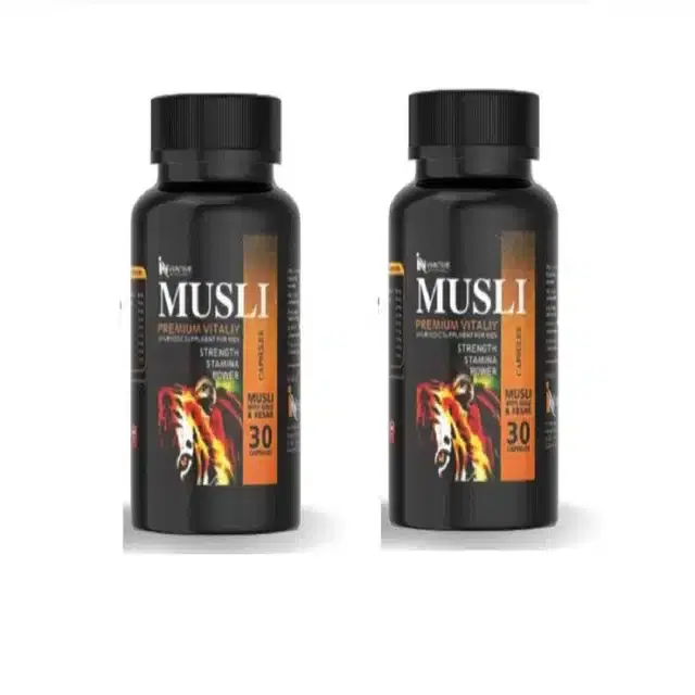 30 Pcs Musli Premium Vitality Capsules, Set of 2