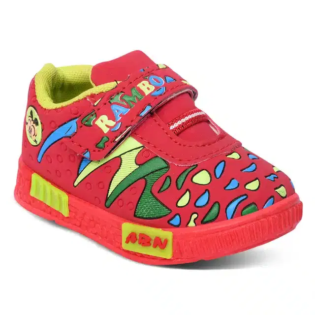 CHUCHU Music Sound Shoes for Baby Girl and Baby Boy (Red, 17)