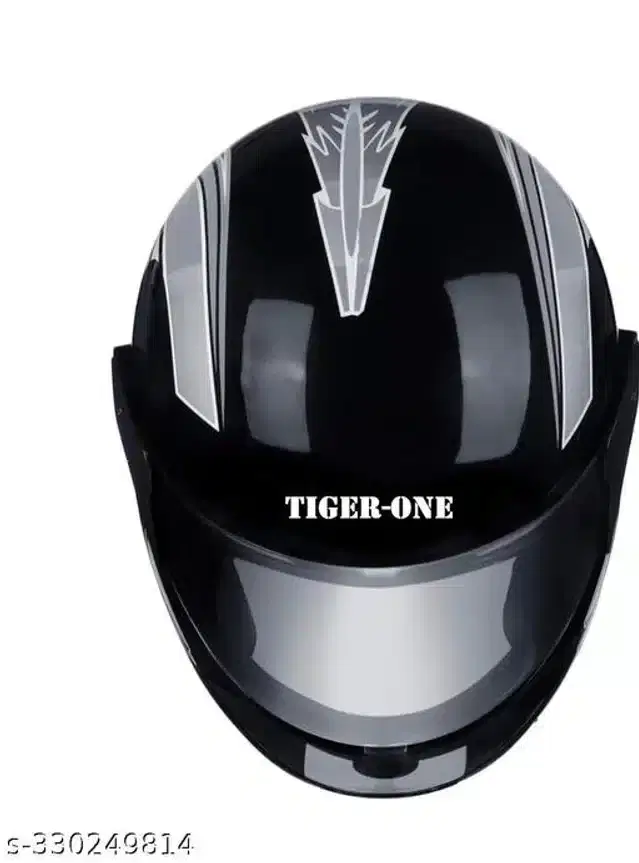 Full Face Helmet for Men & Women, Black & Grey