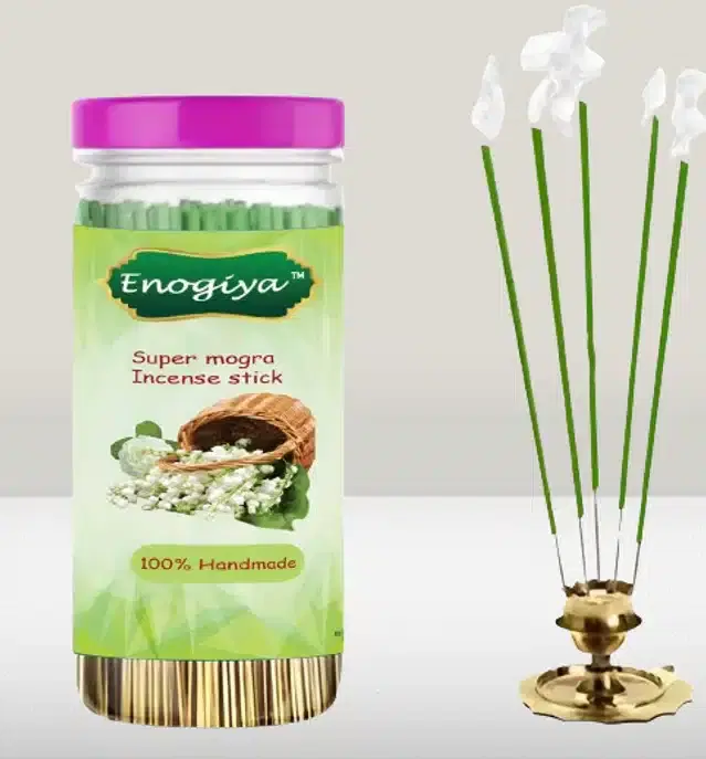 Premium Fragrance Yoga & Pooja Agarbatti, Green, Set of 1