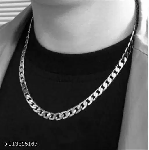 Silver Plated Silver Chain for Men