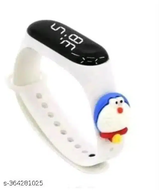 Digital Watch for Kids (White)