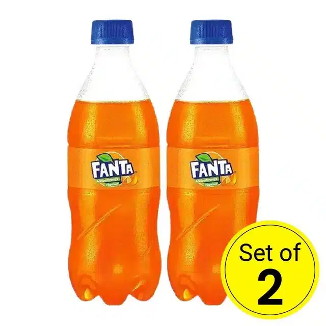 Fanta Orange 250 ml (Pet Bottle) (Pack of 2)