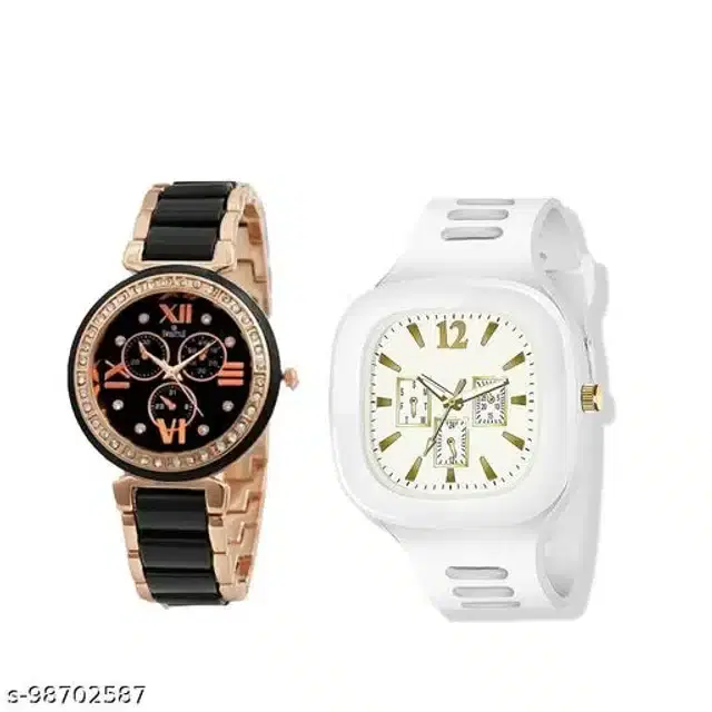 Analog Watch for Women (Multicolor)