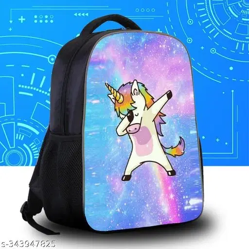 Canvas Backpack Bag, Multicolor