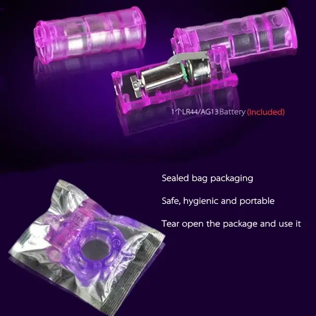 Penis Vibrator Ring for Men, Pink