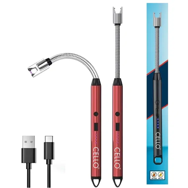 Type-C Rechargeable Electric Lighters for Kitchen,Multicolour