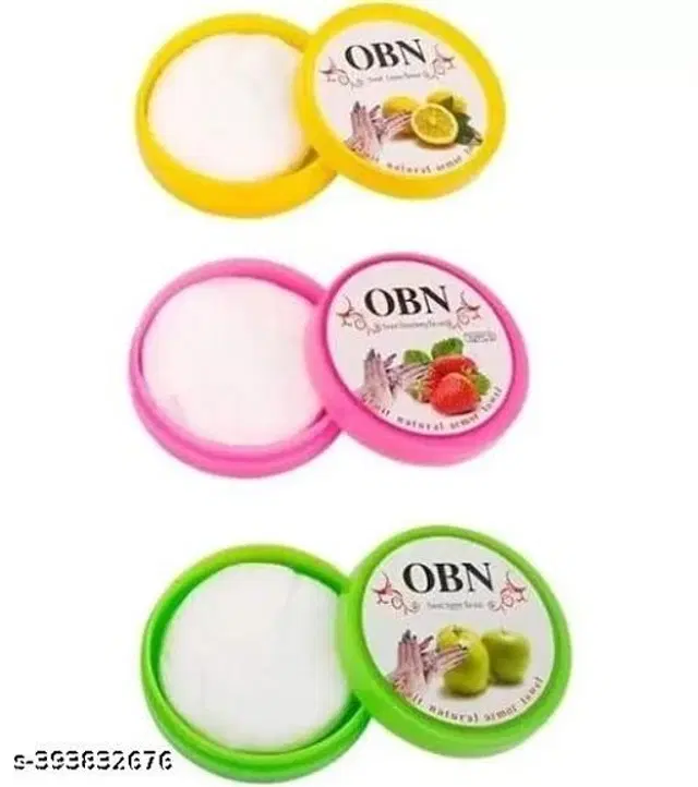 OBN Nail Polish Remover, Pack of 3