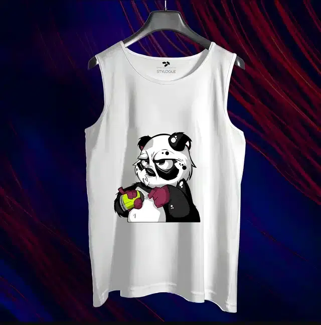 Vest for Men (White, S)