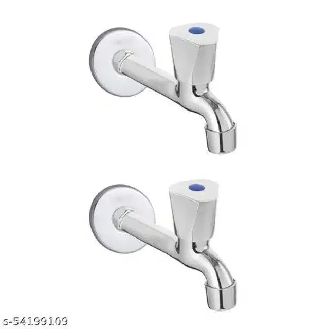 Bathroom Tap, Silver, Pack Of 2