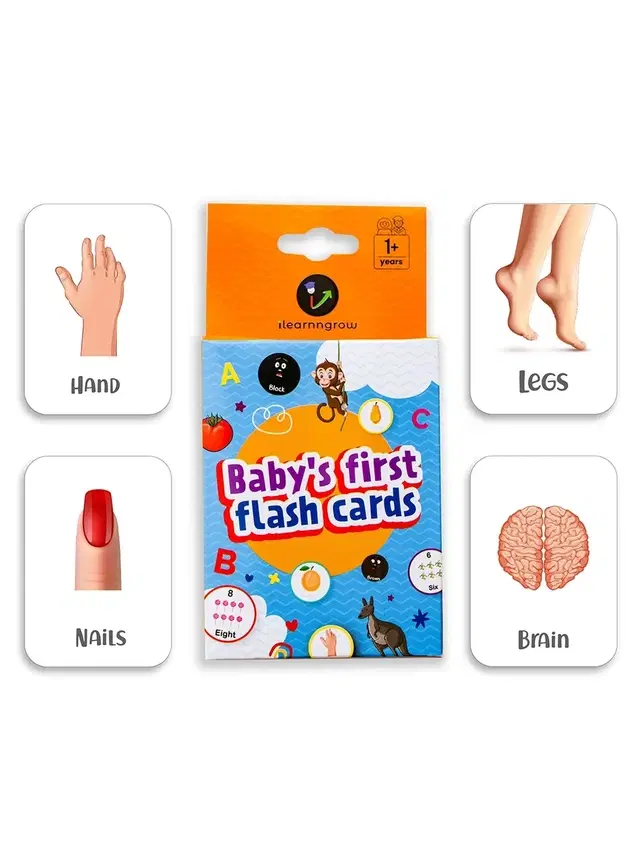 ILearnnGrow Body Part Flash Cards