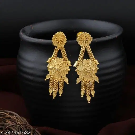 Gold Plated Earring/Stud For Women'S/Girls