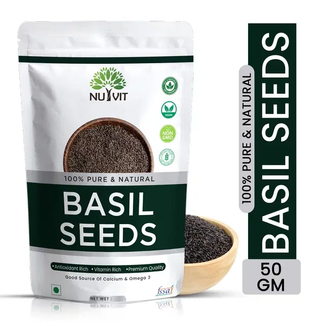 Nutvit Basil Seeds, 50 g